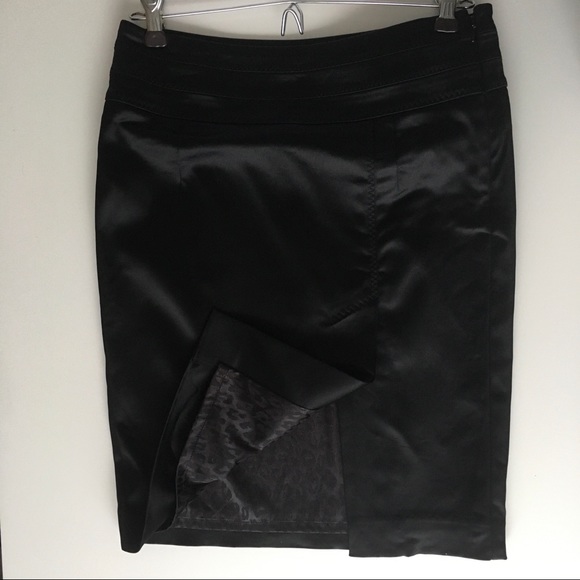 Marciano satin pencil skirt - Picture 4 of 10